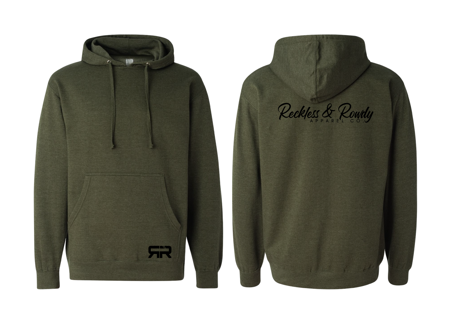 Signature Hoodie- Army Heather
