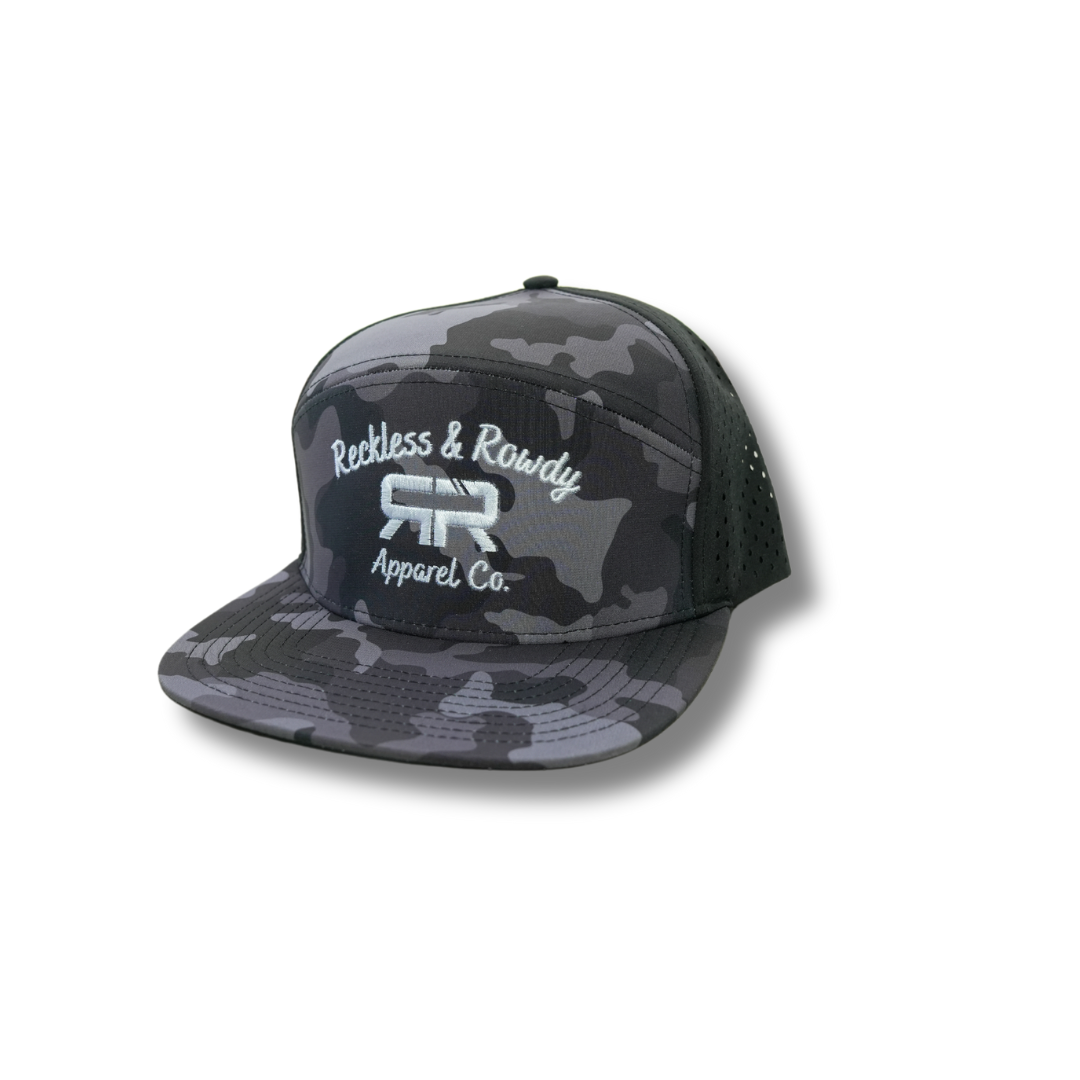 Osprey SnapBack Apparel Co. Logo- Black Camo
