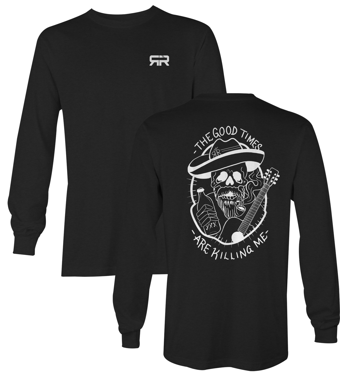 The Good Times Long Sleeve Shirt - Black