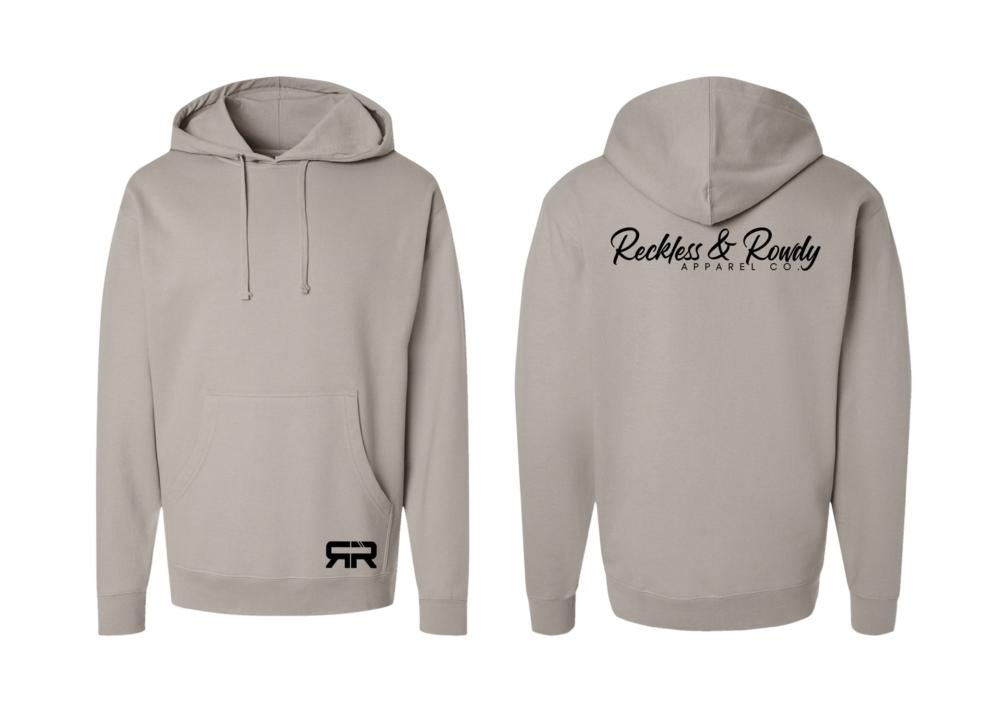 Signature Hoodie- Cement