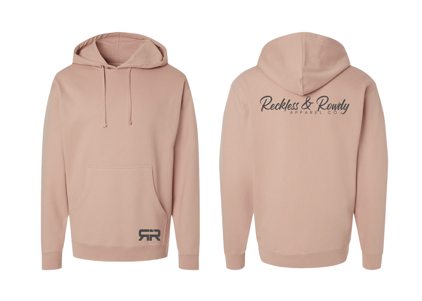 Signature Hoodie- Dusty Pink