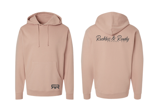Signature Hoodie- Dusty Pink