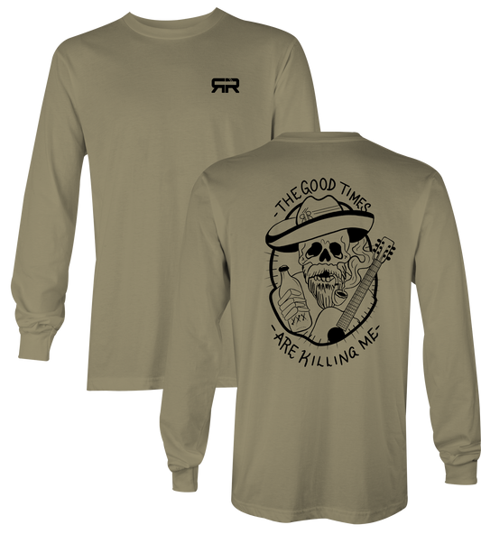 The Good Times Long Sleeve Shirt - Sandstone