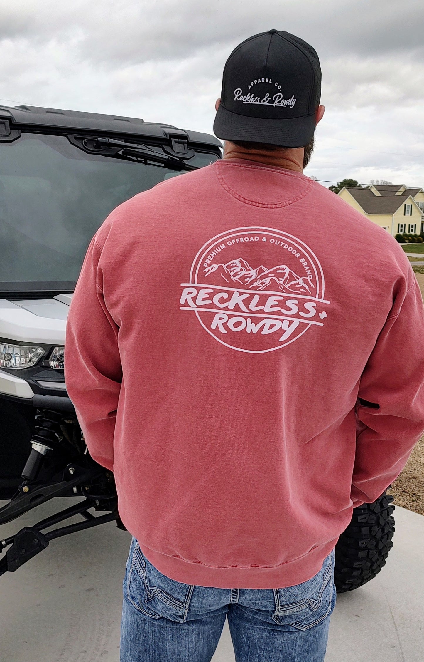 Lifestyle Sweatshirt-Crimson