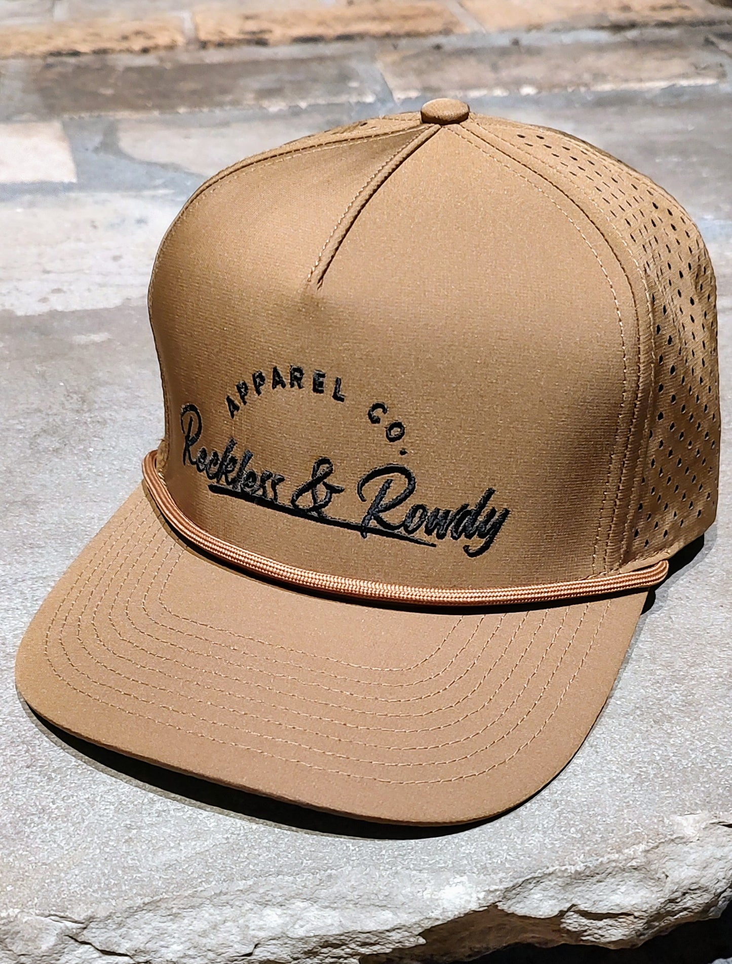 BlackHawk SnapBack Rope Signature Logo- Caramel